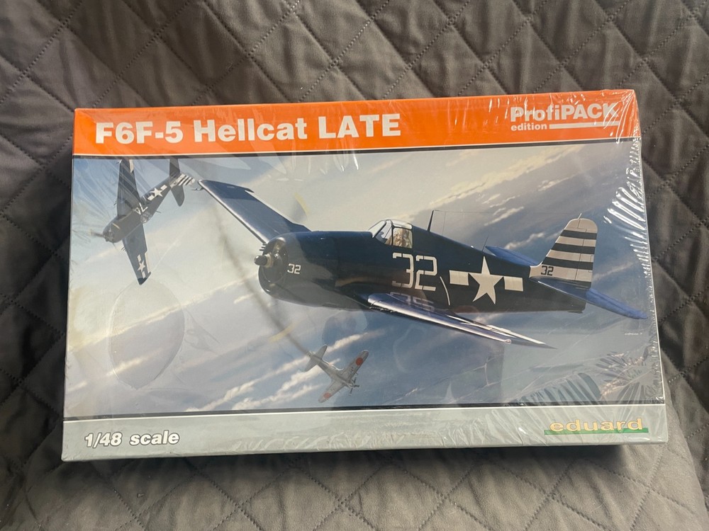 Eduard 1/48 Scale Grumman F6F-5 Hellcat Late - ProfiPACK Factory Sealed #8224