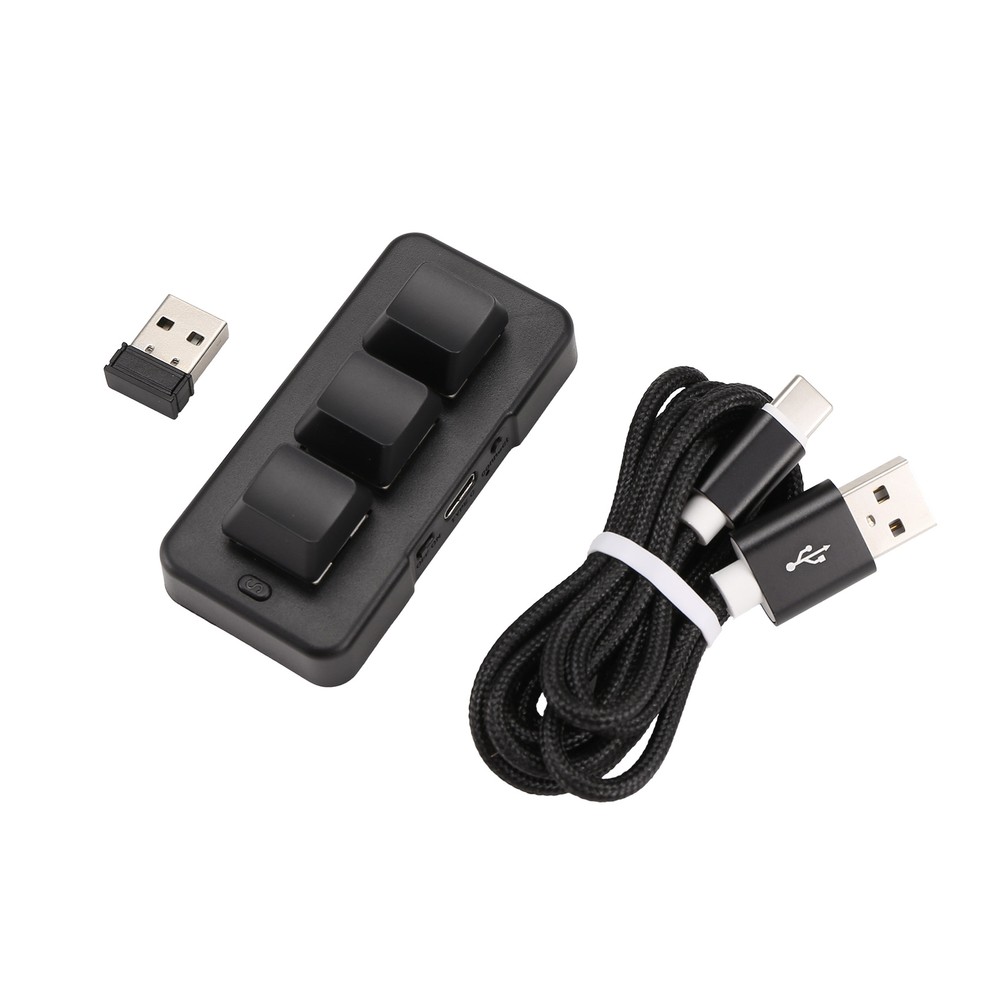 MK321 3-Mode Programmable Mini Mechanical Gaming Keyboard with Macros