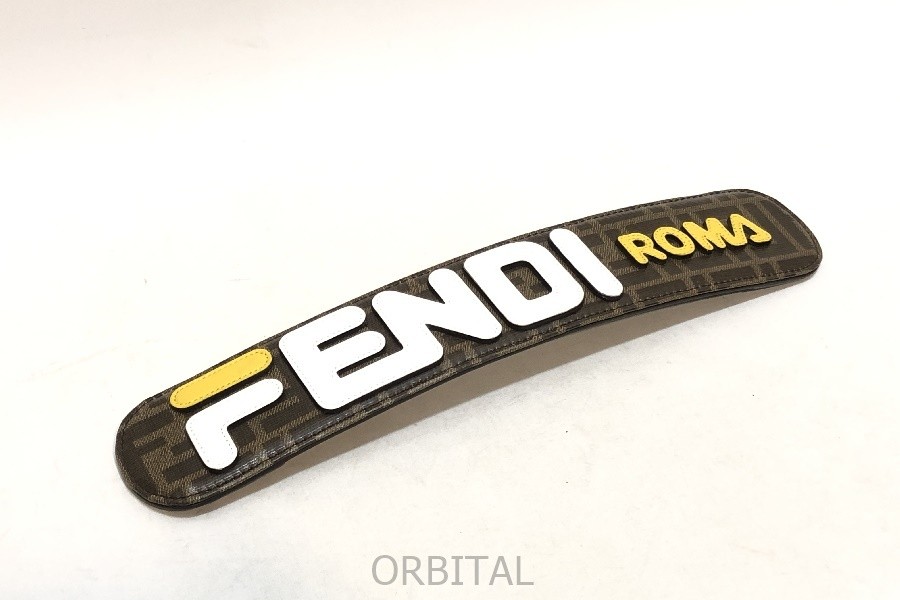 FENDI x FILA Kyodo Collaboration Logo Shoulder Bag with Pad