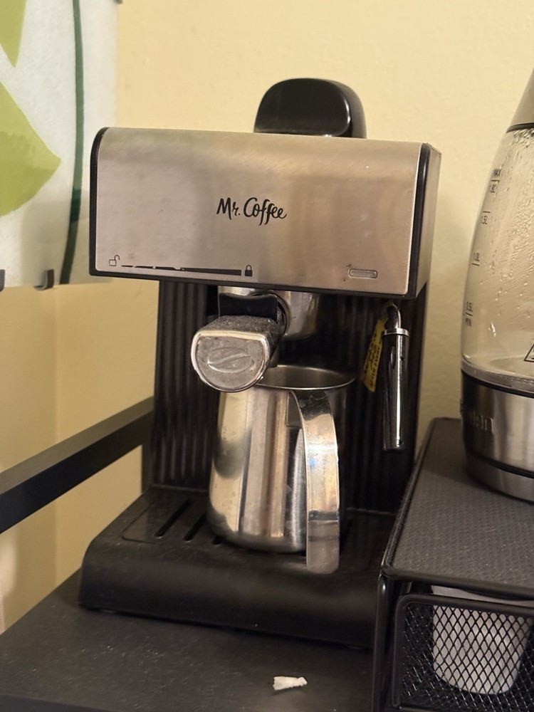 Mr. Coffee Steam Automatic Espresso and Cappuccino Machine