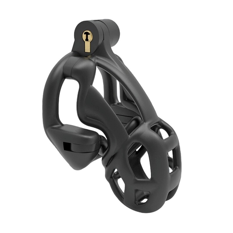 Mamba Male Chastity Device Bird Cage Clamp Ring Men Resin Bird Locking Belt