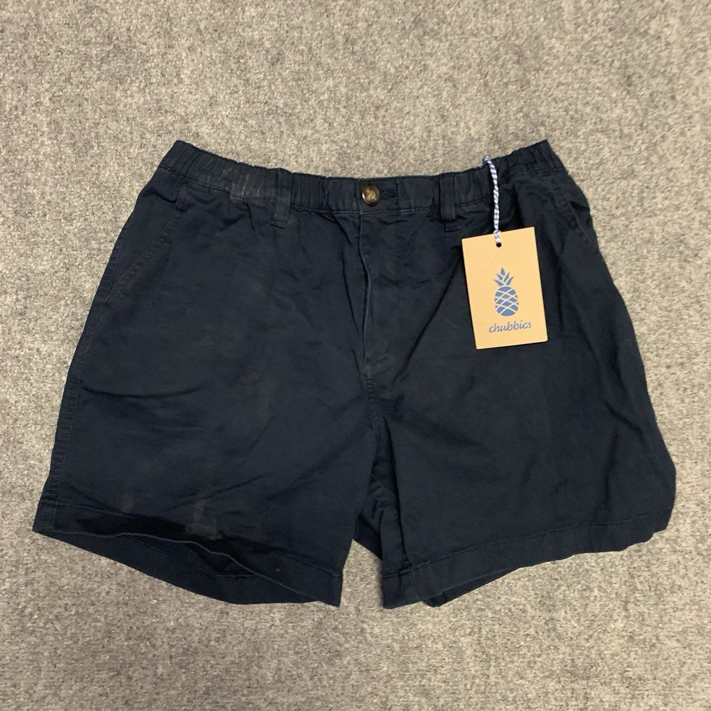 NWT Chubbies The Armadas 5.5” Flat Front Stretch Twill Short Size Large Sz L