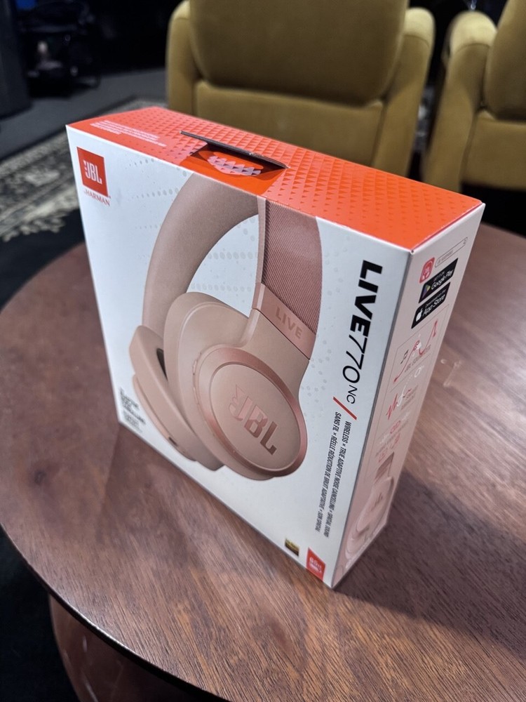 FLASH SALE!! JBL LIVE 770NC Wireless Over Ear Headphones - BRAND NEW!!!-image