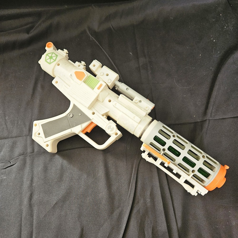 HASBRO Star Wars General Grievous Gun Blaster Toy LUCASFILM 2004 LIGHTS SOUNDS