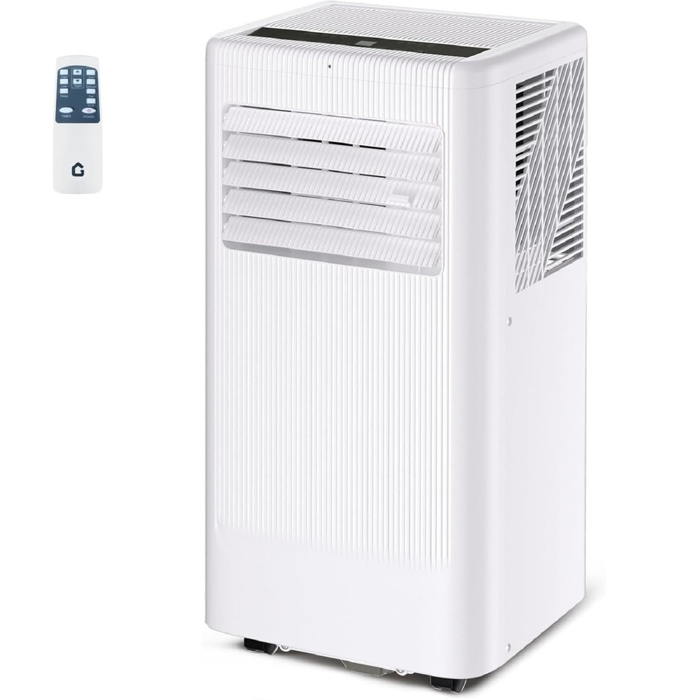 8000 BTU Portable Air Conditioner with Dehumidifier & Fan，Cools Rooms up to 4...