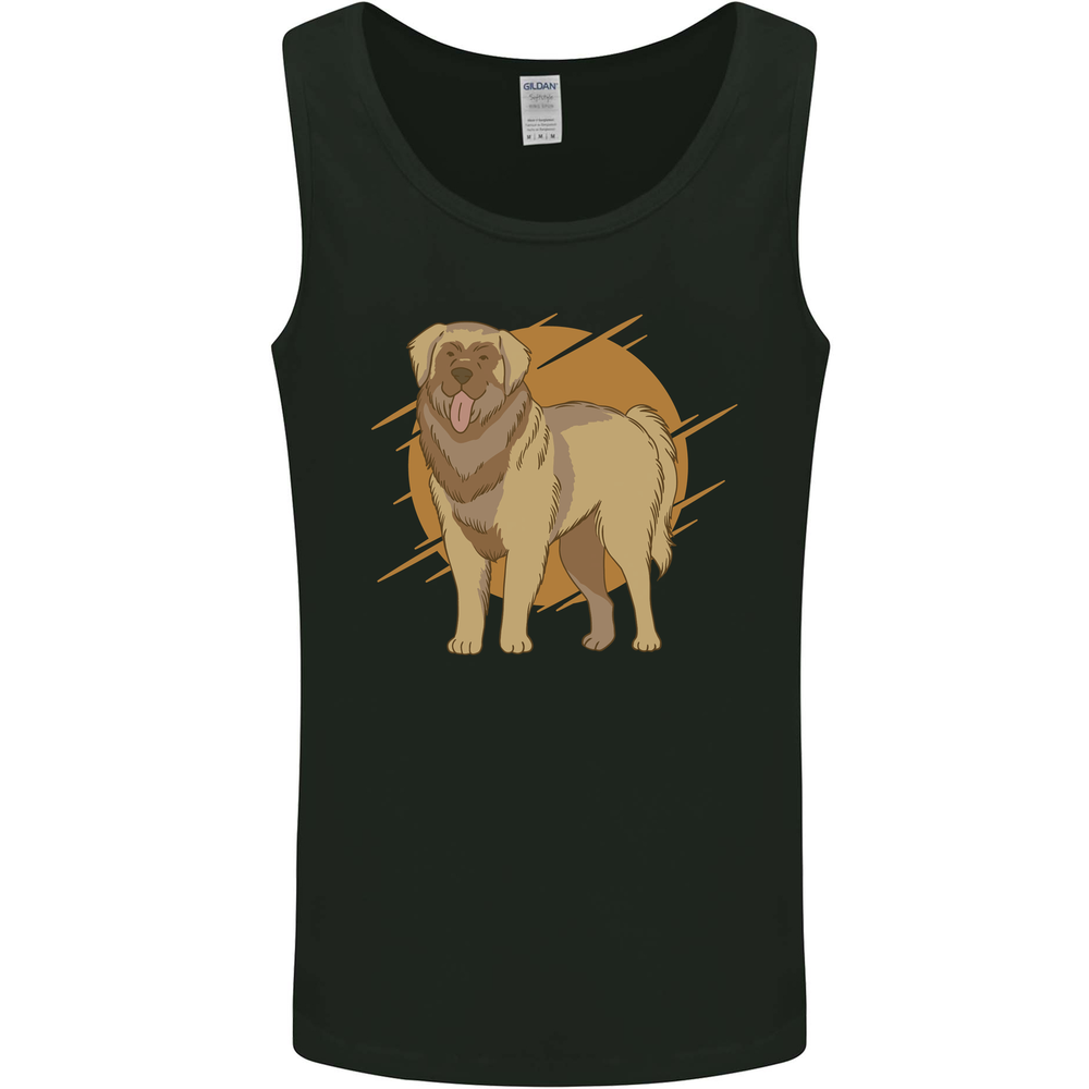 A Leonberger Dog Mens Vest Tank Top