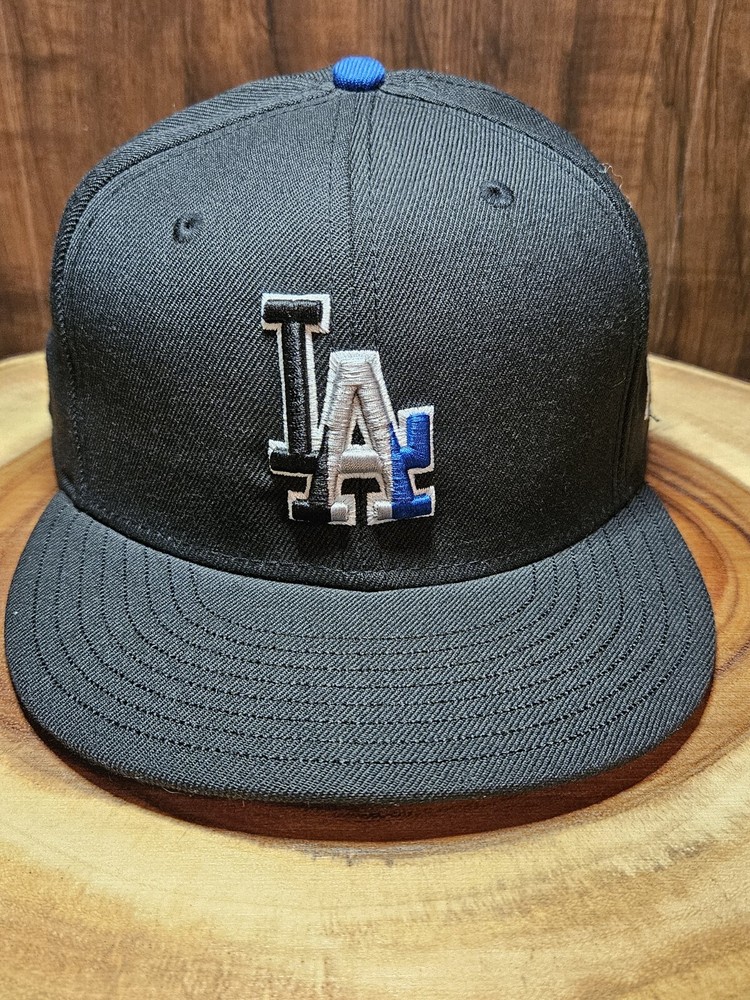 Los Angeles Dodgers New Era 59Fifty Fitted Cap Size 7 5/8 MLB UV Team Logo