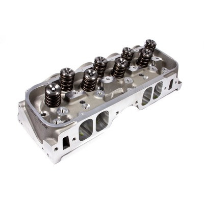 Brodix 2208100 440Cc CNC Ported Aluminum BBC SR20 Head Assembled Natural Finish