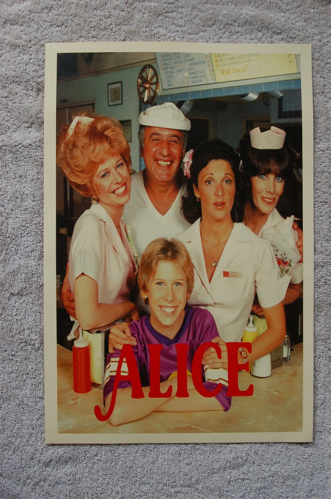 Retro 80s Alice TV Show Promotional Poster Design