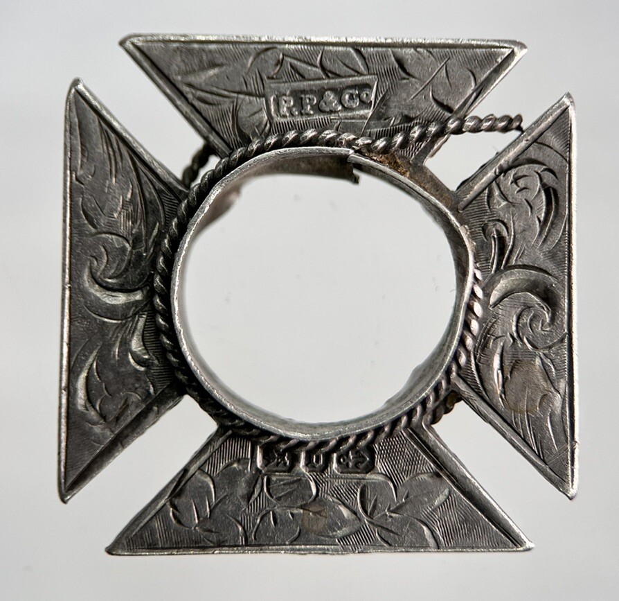 Old British Sterling Silver Item P.P & Co | Collectable Grade | a1820