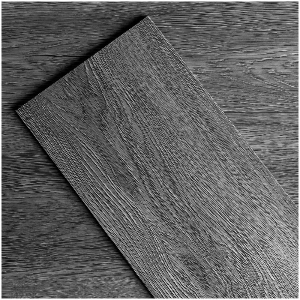 ATOPOSE Wood Grain Vinyl Flooring - Waterproof Peel & Stick Tiles 36-Pack  