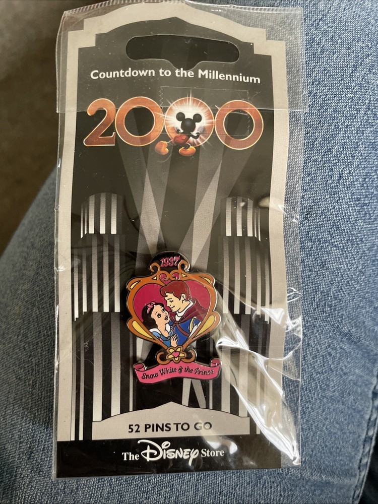Disney Snow White & Prince 1937 Millennium Countdown Pin #53