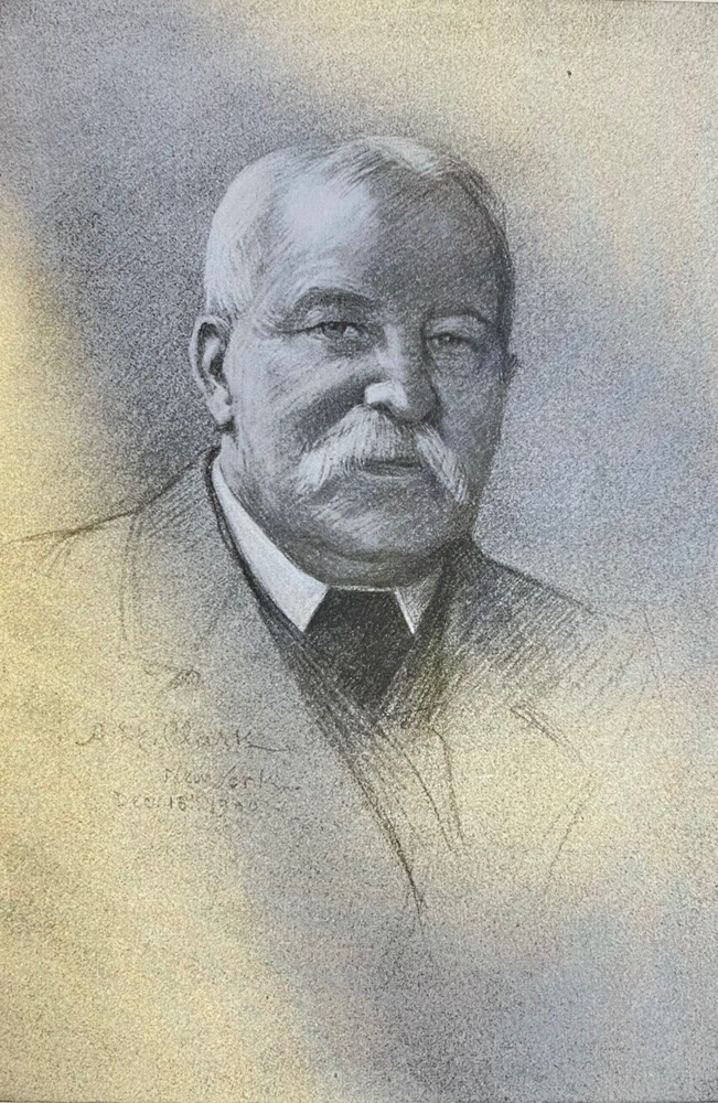 1901 Vintage Magazine Illustration Author William Dean Howells