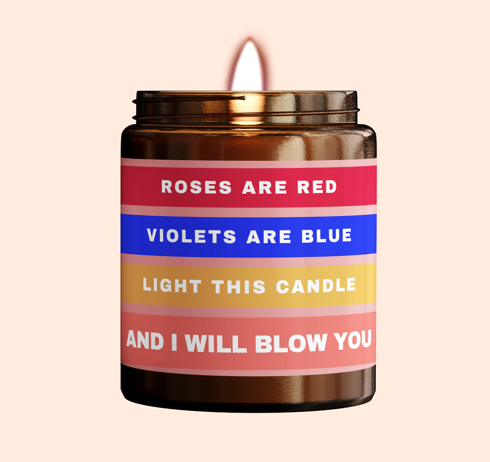 Personalised Valentine's Day Candle Gift for Boyfriend - Romantic Custom Candle-image