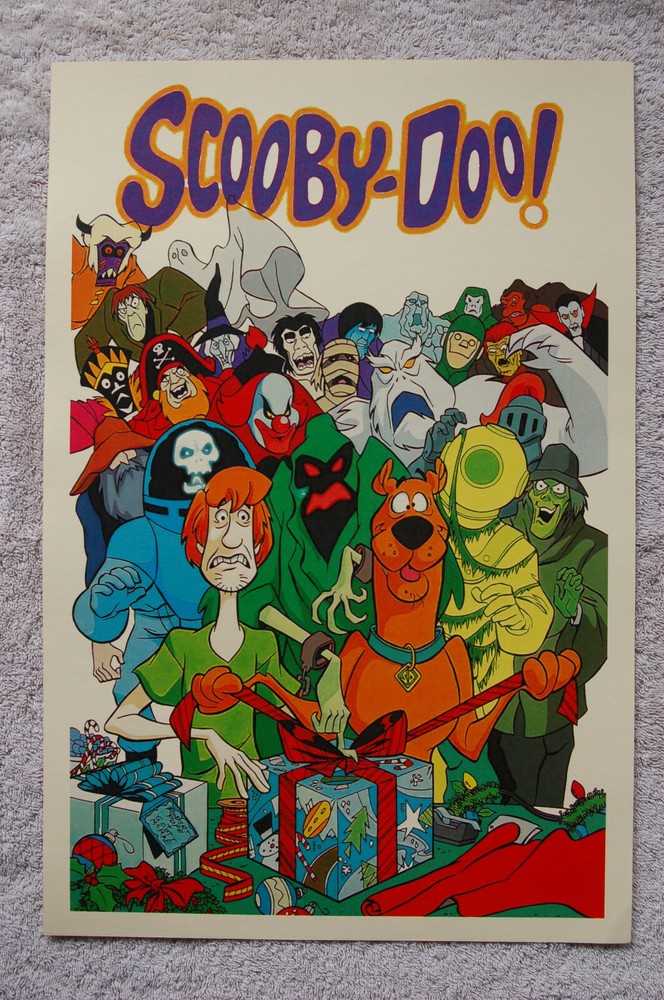 Scooby Doo Show TV show promotional poster 70s