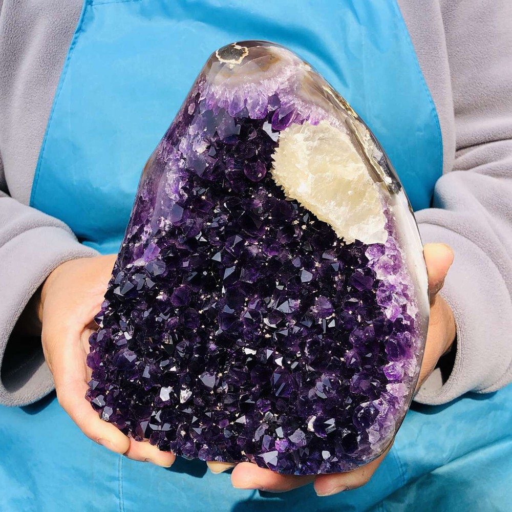 2280g Natural Uruguayan Amethyst Cluster Cave Display Specimen Healing Crystal 2569