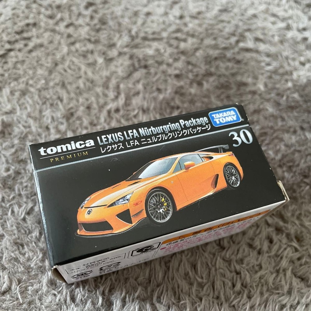 Tomica Premium No.30 Lexus LFA Nürburgring Package 1/62 Takara Tomy