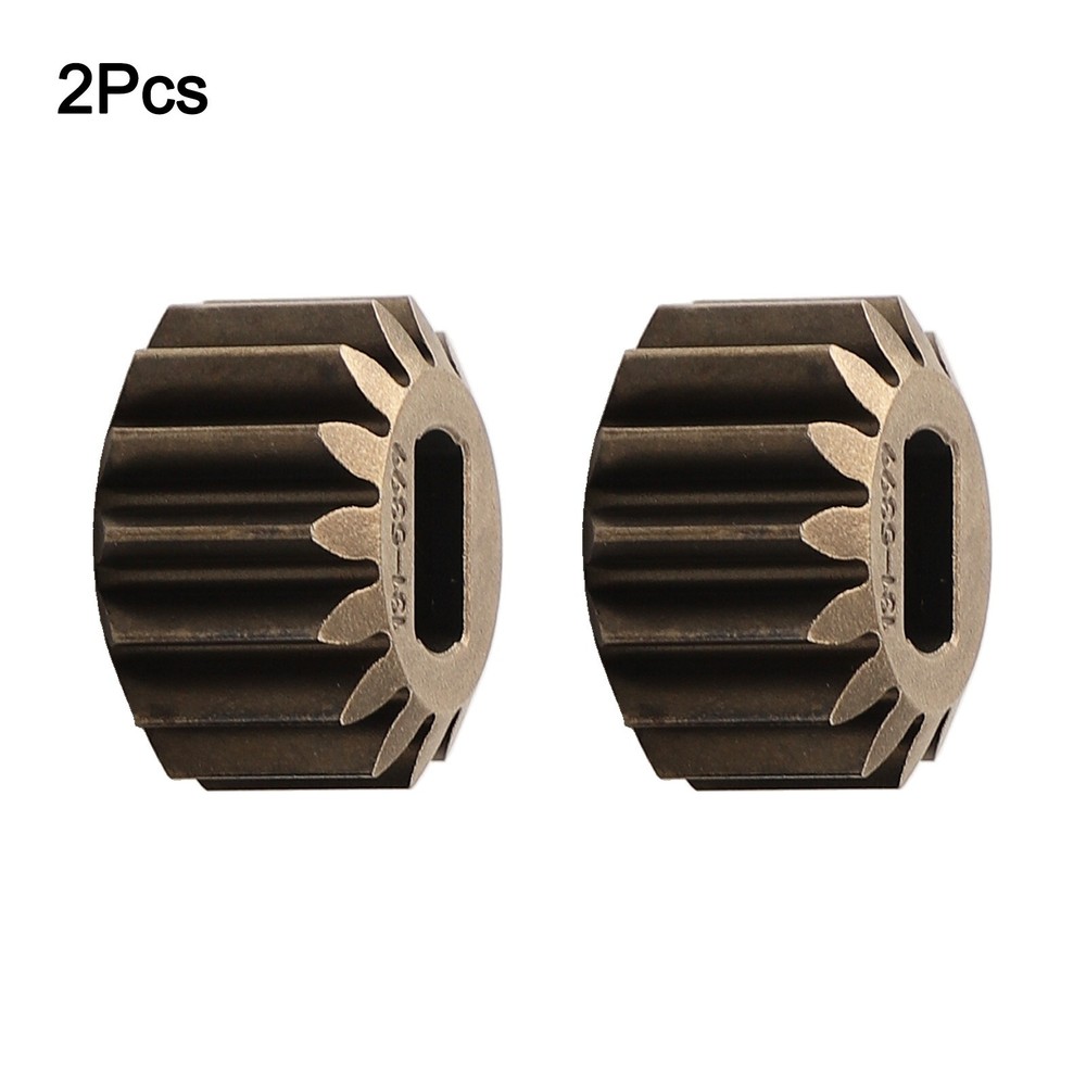 2pcs Durable Metal Gears for Various Machinery and Model Series