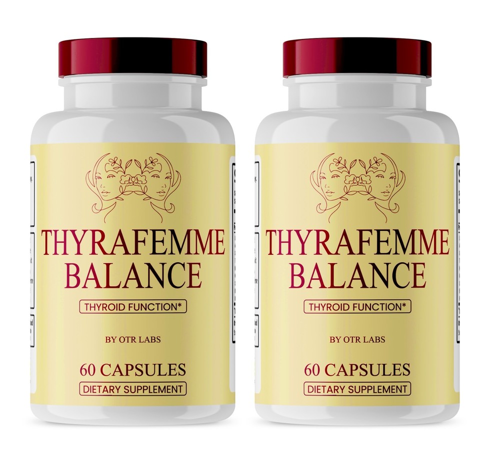 Thyrafemme Balance - Thyra Femme Thyroid Function Balance For Women 2 Pack 120ct