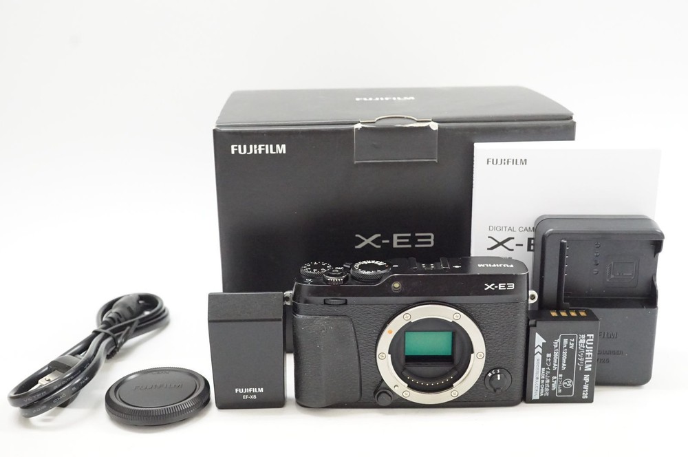 Fujifilm X-E3 24.3MP Mirrorless SLR Digital Camera Body Operation confirmed
