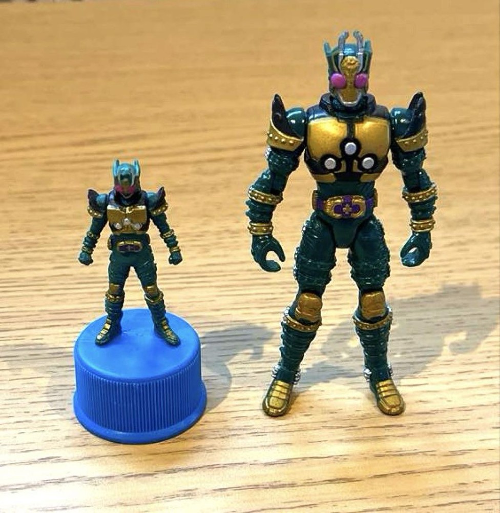 Kamen Rider Rengel Time Sword Blade Action Figure Used in Good Condition