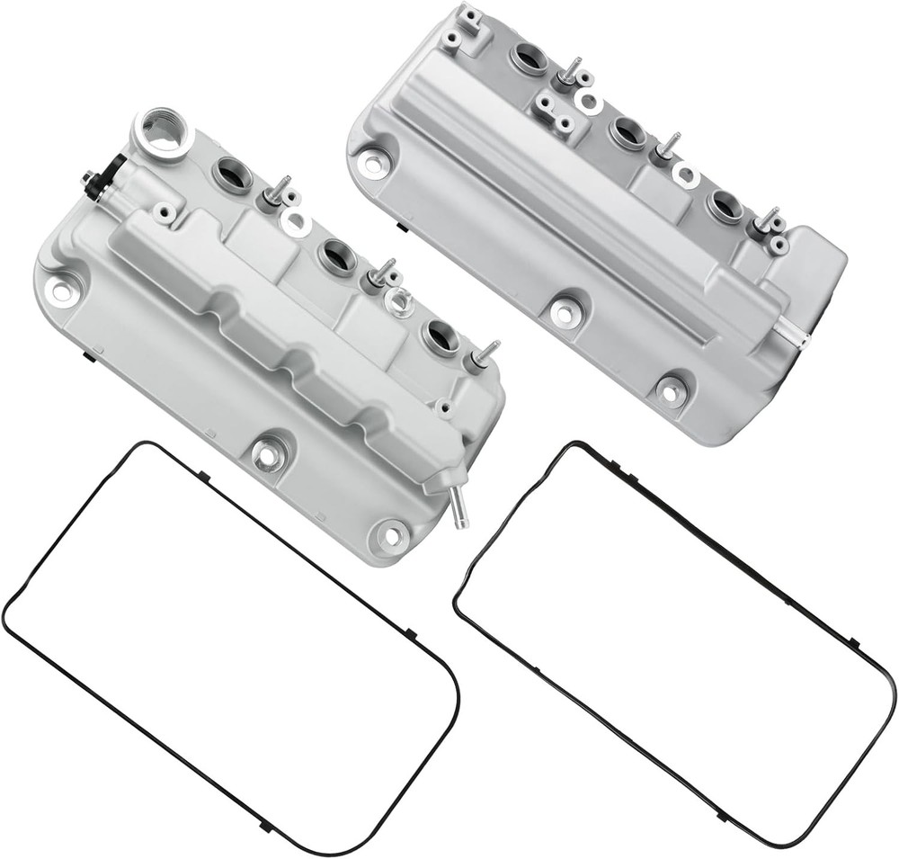 Front Rear Engine Valve Cover Compatible with 2008-2017 Honda Accord Crosstour O