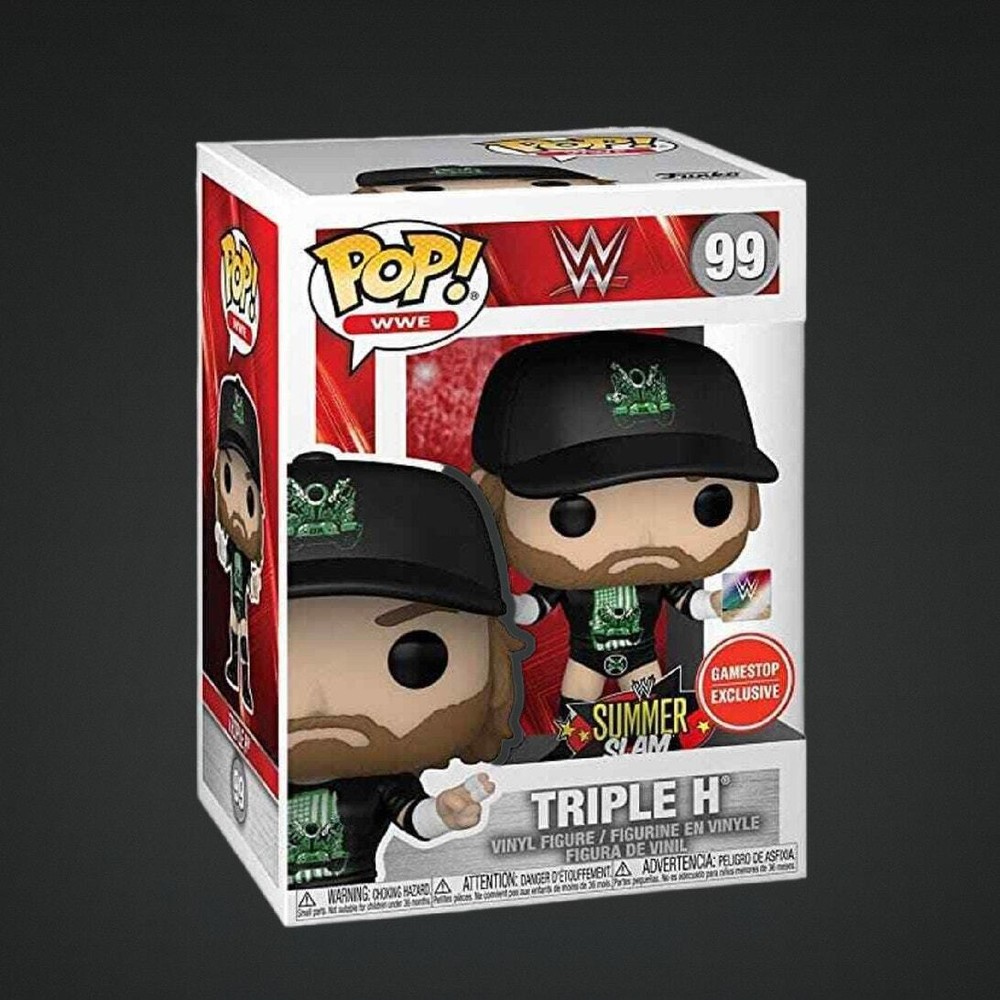 WWE Triple H Summer Slam Gamestop Exclusive Funko Pop 99