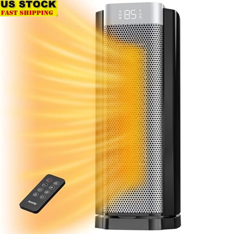 3rd-Gen AEOCKY 1500W PTC Space Heater with AI Thermostat for Home