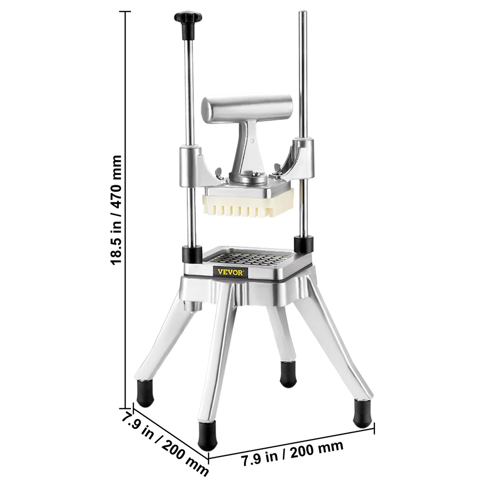 Kattex Commercial Vegetable Chopper | Heavy Duty Food Dicer Onion Cutter