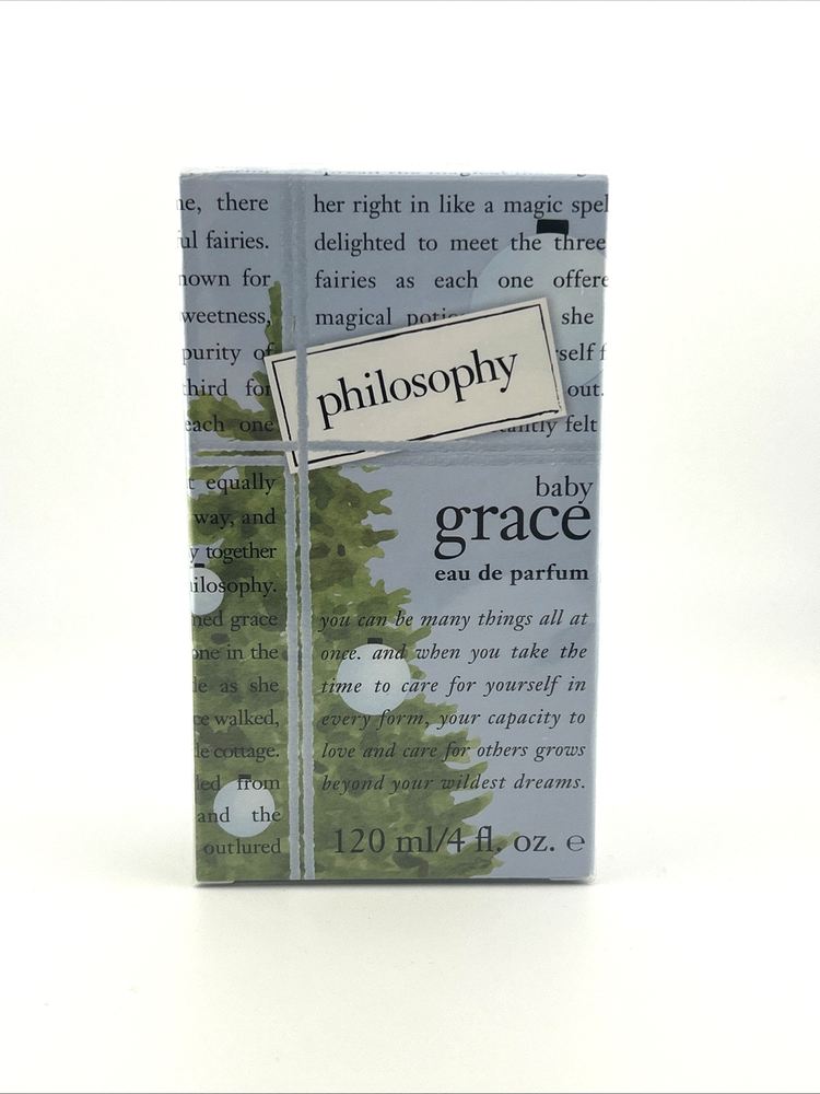Philosophy Baby Grace Eau de Parfum 4oz 120ml Sealed Christmas Edition Fragrance  