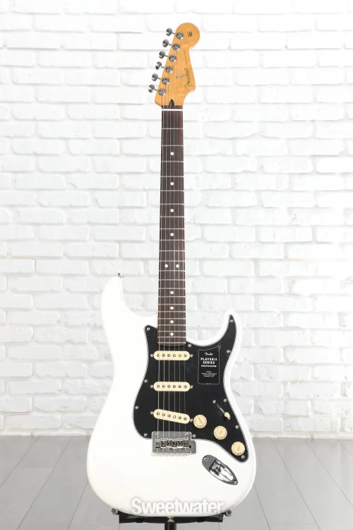 Fender Player II Stratocaster Electric Guitar - Polar White with Rosewood