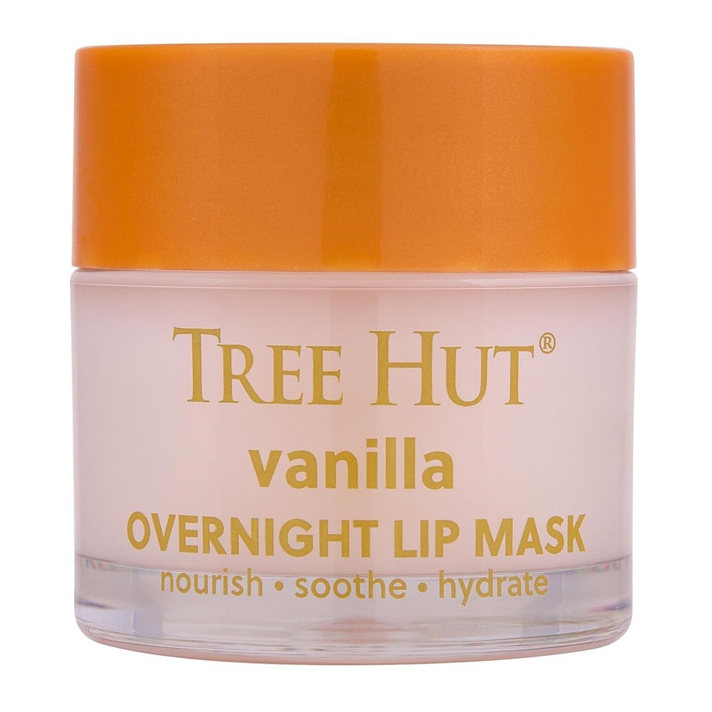 Tree Hut Vanilla Overnight Lip Mask Deep Hydrating Leave-On 6oz