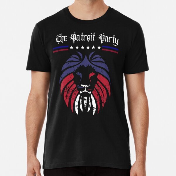 The Patriot Party Lion Premium Political 2025 Made in USA T-Shirt S-5XL