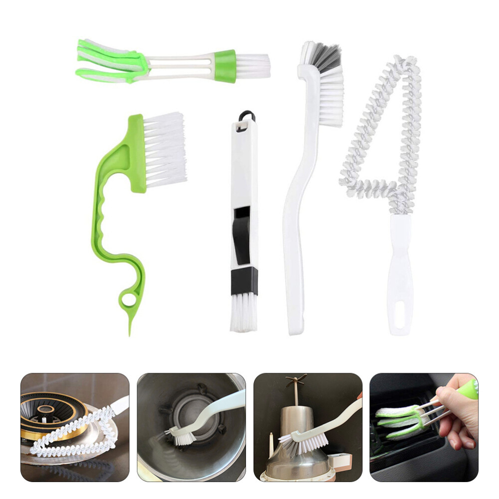 5 Pcs Dust Cleaning Brush Drawer Door Corner Cleaner Bathroom Groove