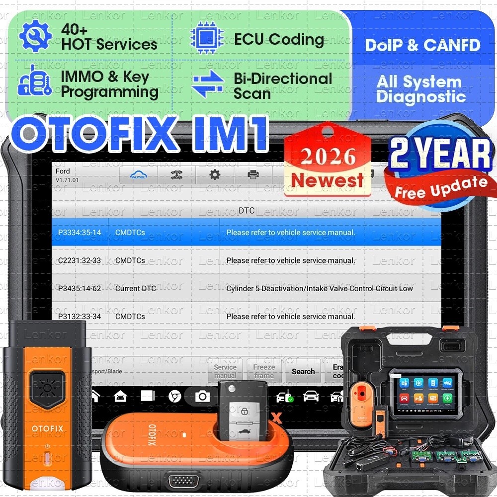 2026 OTOFIX IM1 IMMO Key FOB Programming Tool Car Full System Diagnostic Scanner