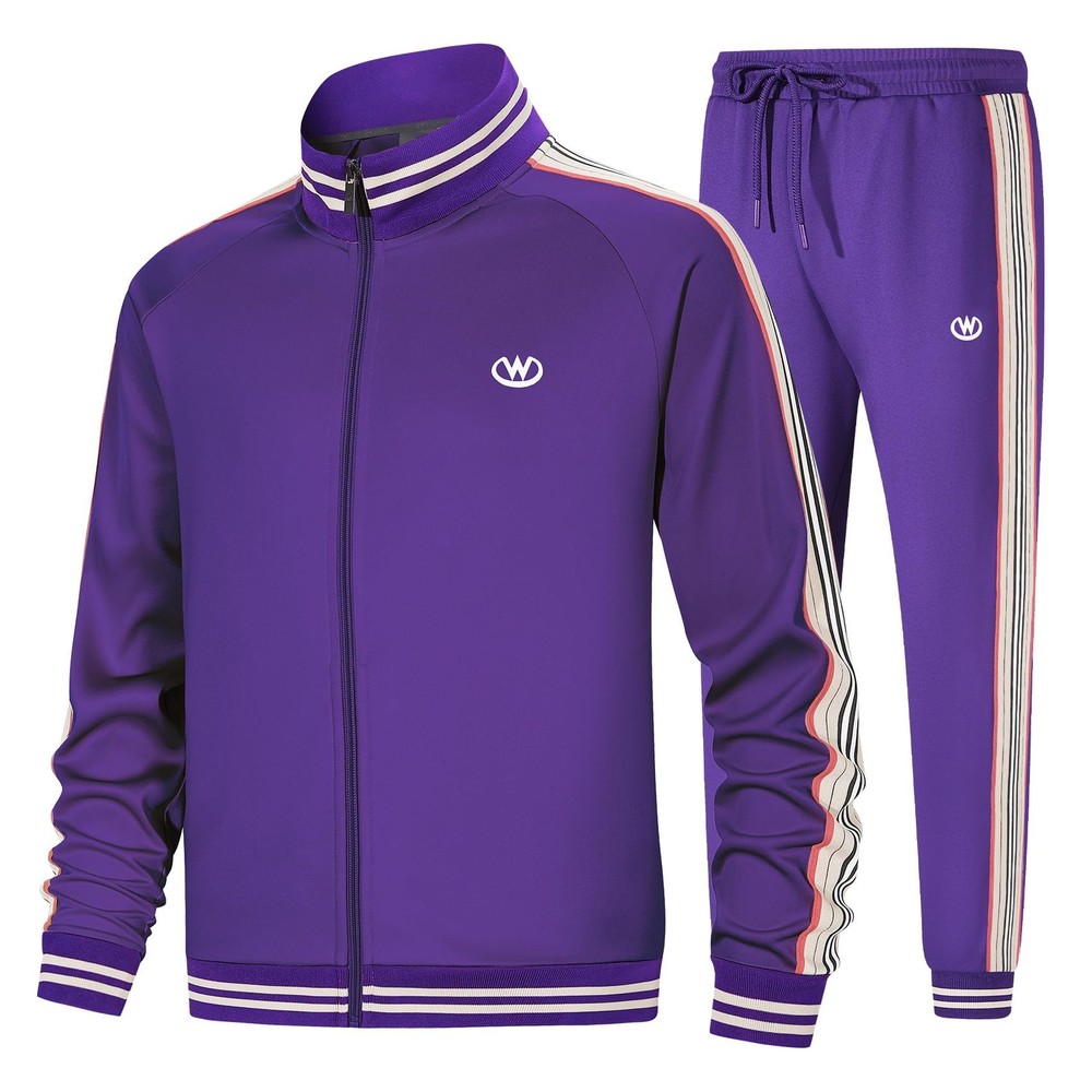 Track Suits for Men Set Jogging Tracksuit Mens Sweatsuits 2 Piece Casual Work...