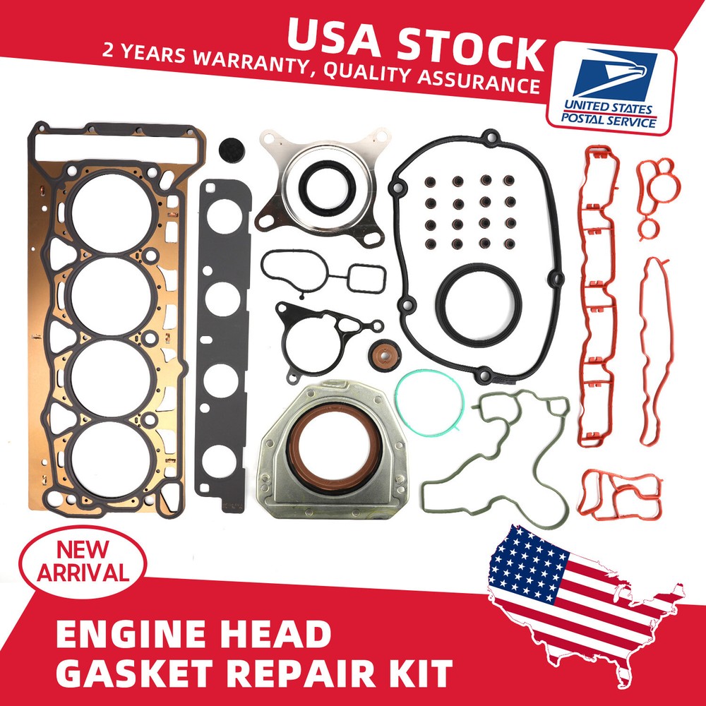 OEM 06J103383D Cylinder Head & Crankcase Gasket Kit for Aging Resistance