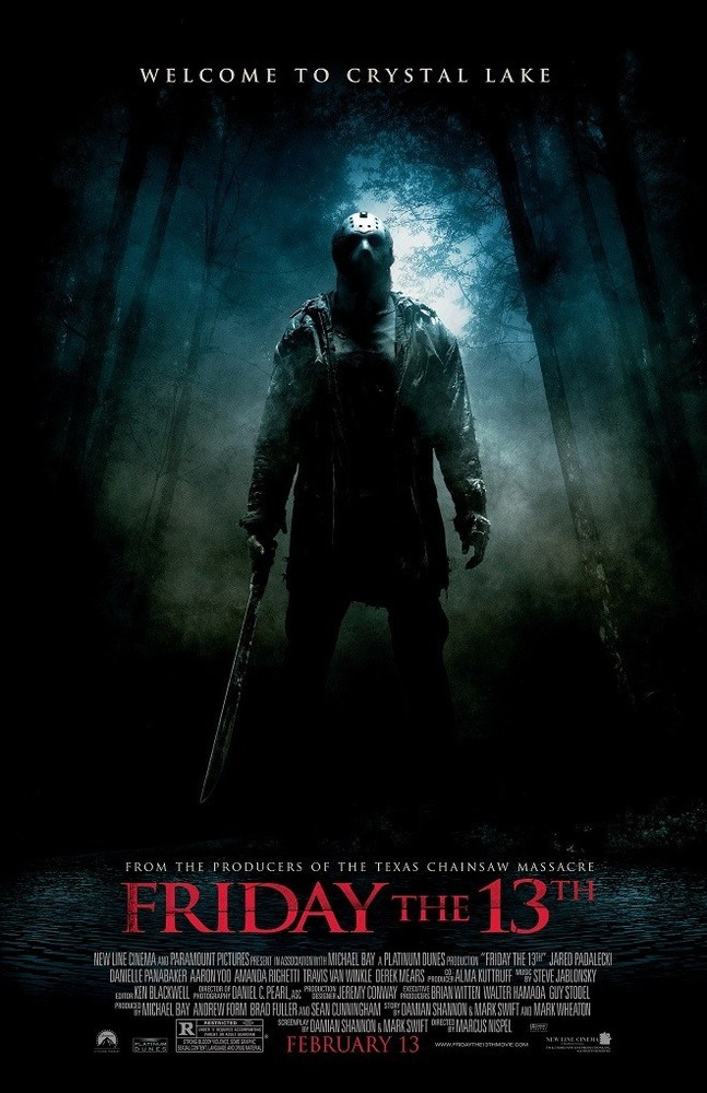Friday The 13th 2009 Jason Horror Movie Poster Print 11x17 Inches