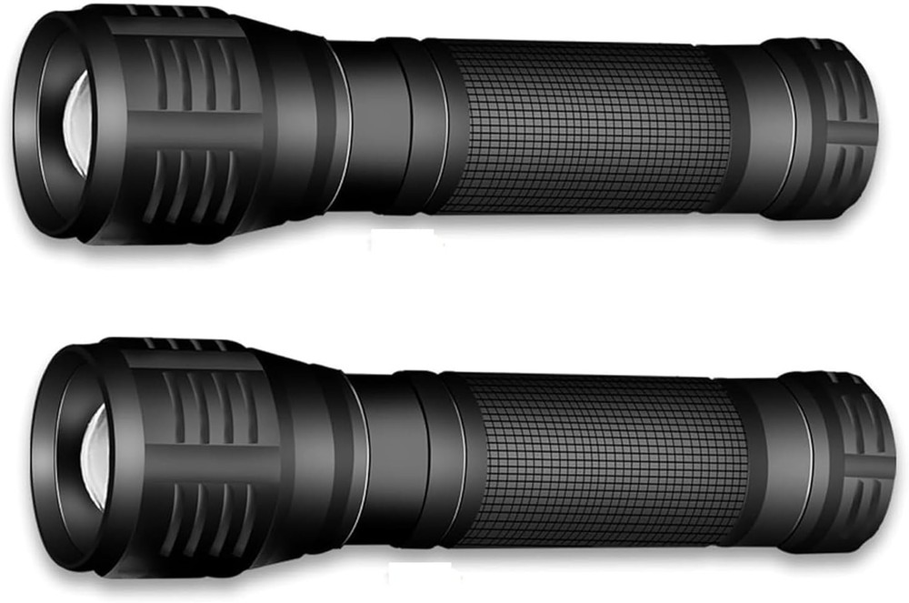TC1200 PRO Tactical LED Flashlight 3000 Lumens 3-Mode Zoomable Waterproof Military Grade