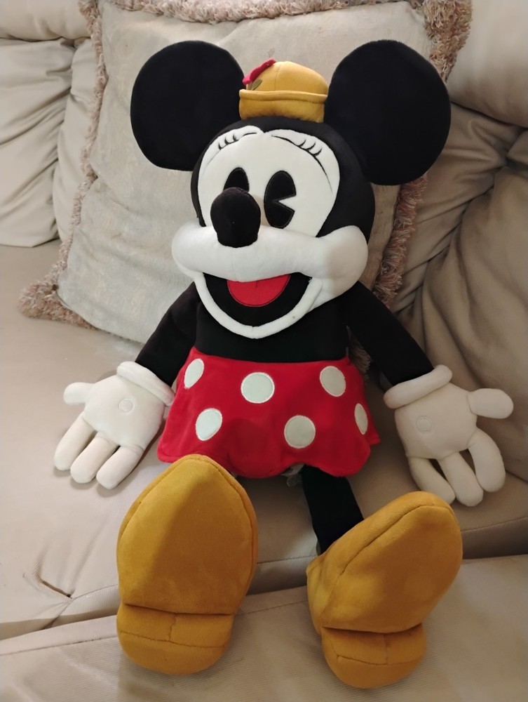 Discontinued Folkmanis Puppets 5008 Minnie Mouse 22” Hand Puppet Disney READ