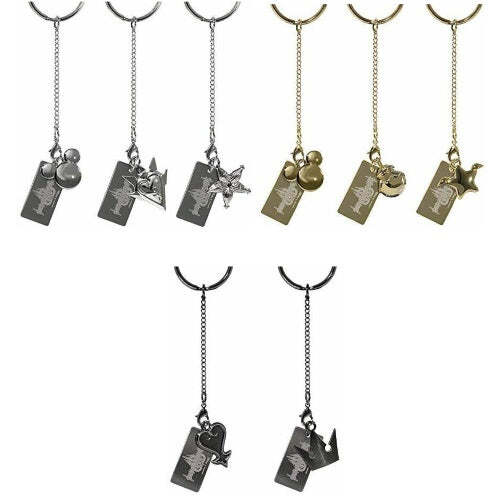 Disney Kingdom Hearts Keyblade Charm Keychain by Square Enix