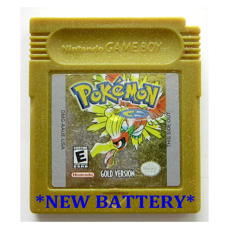 Pokemon Gold Version * New Save Battery * (Nintendo Game Boy) * AUTHENTIC *
