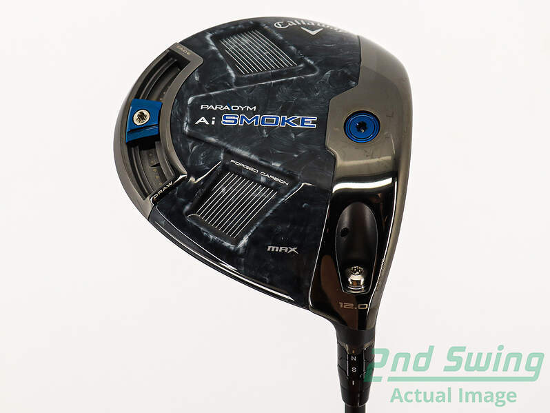 Ladies Callaway Paradym Ai Smoke Max 12° Driver 44.5in Graphite Right Hand Mint