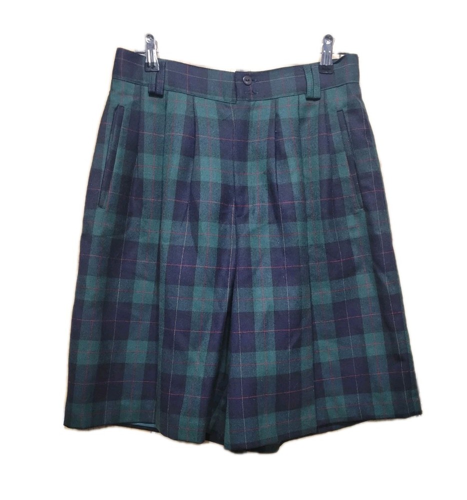Vintage 80s GIORGIO SANT'ANGELO Pleated Bermuda Golf Shorts Womens Sz 12