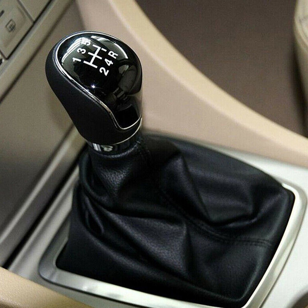 5 Speed Gear Shift Knob Stick Lever Gaiter Boot Cover For Ford Focus MK2 2005-08