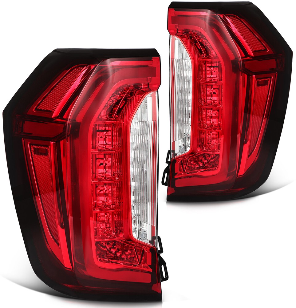 2021-24 GMC Yukon & Yukon XL Outer Red Left Right Tail Light Assembly Pair
