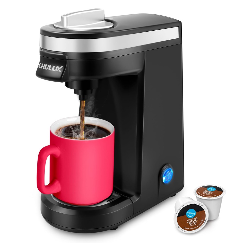 Single Serve Coffee Maker for K Capsule, Mini Single One Cup Coffee Machine, ...