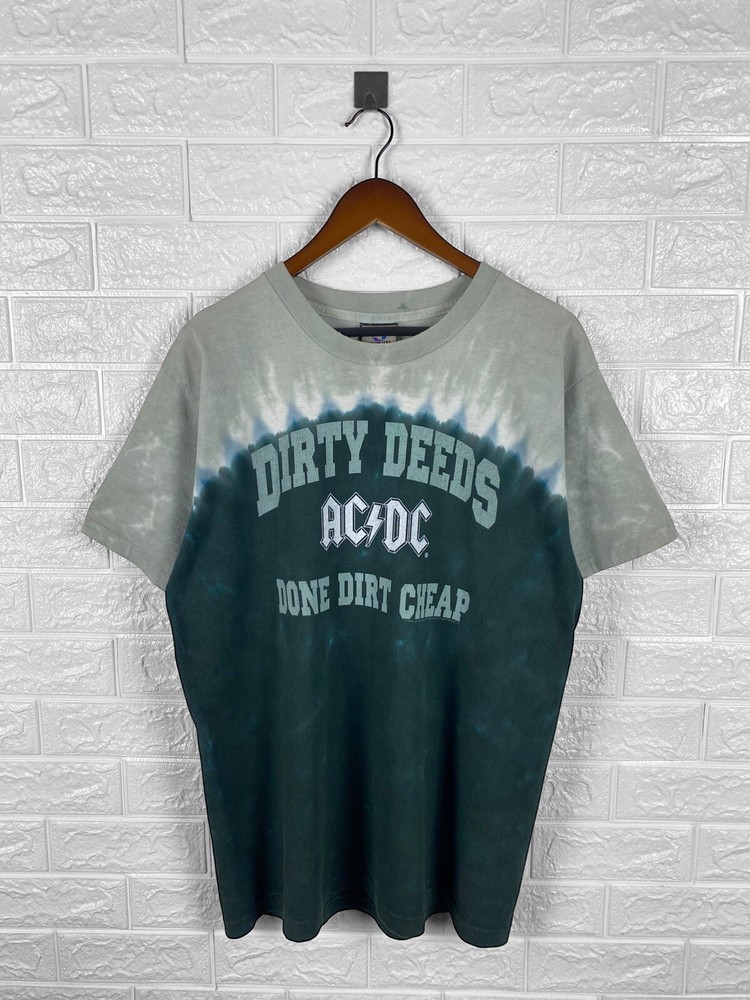 Vintage Liquid Blue AC/DC 2003 tour concert t-shirt