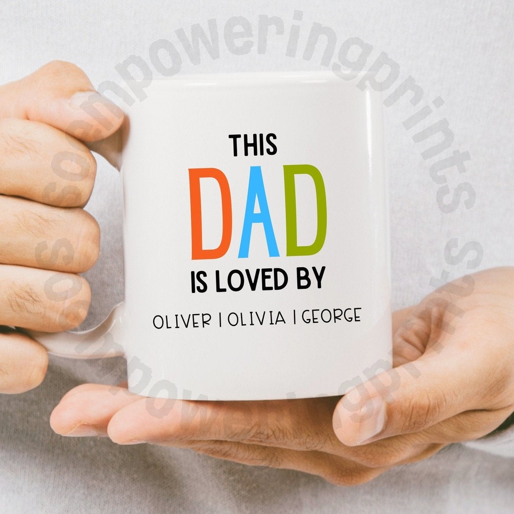 Personalised Dad Mug Custom Mug For Dad Father's Day Gift For Dad Birthday Gift
