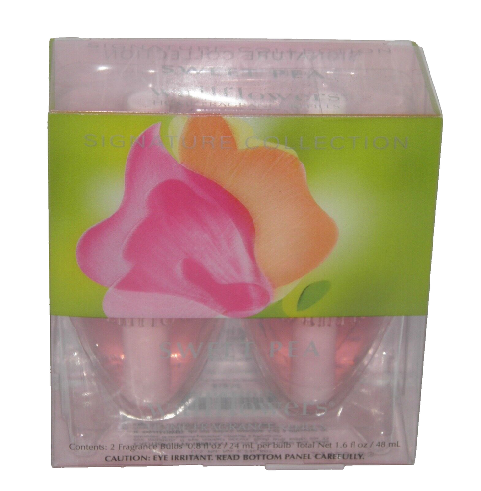 Bath & Body Works SWEET PEA  WALLFLOWER BULB REFILL (2 pack) SIGNATURE EDITION